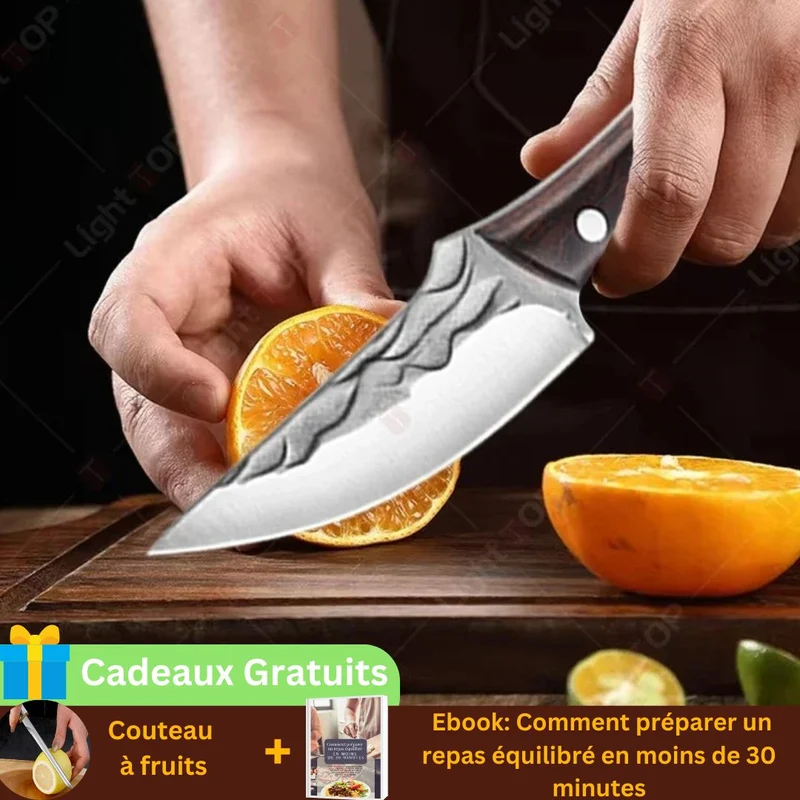 Couteau pour cuisine - couteau forgé à la main｜Librecook™