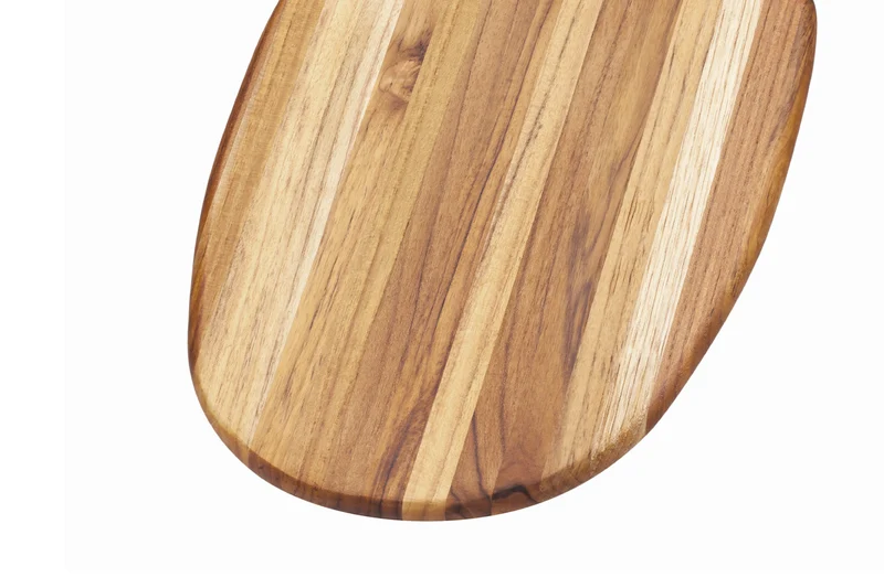 Planche de service large TeakHaus Canoe en teck 54,5x28x1,3cm