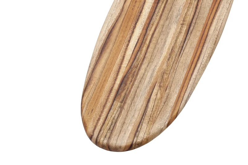 Planche de service longue TeakHaus Canoe en teck 67x21,5x1,3cm