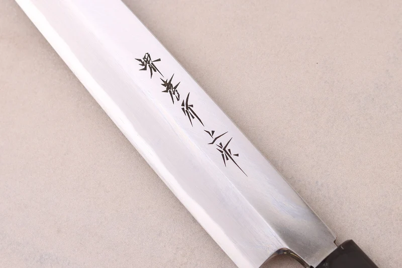 Couteau yanagiba 27cm japonais artisanal Sakai Takayuki Honkasumi pour gaucher