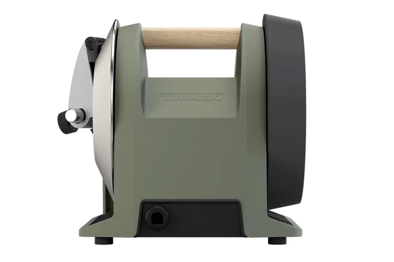 Affûteuse électrique TORMEK T-1 vert sauge meule diamant silencieuse