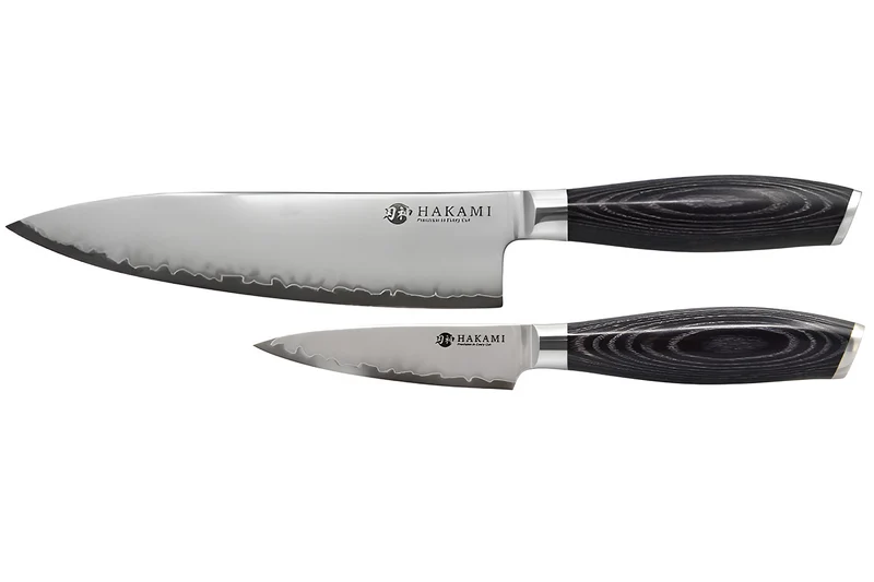 Coffret 2 couteaux Hakami Ajisai San Maï office + chef