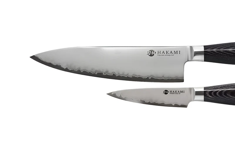 Coffret 2 couteaux Hakami Ajisai San Maï office + chef