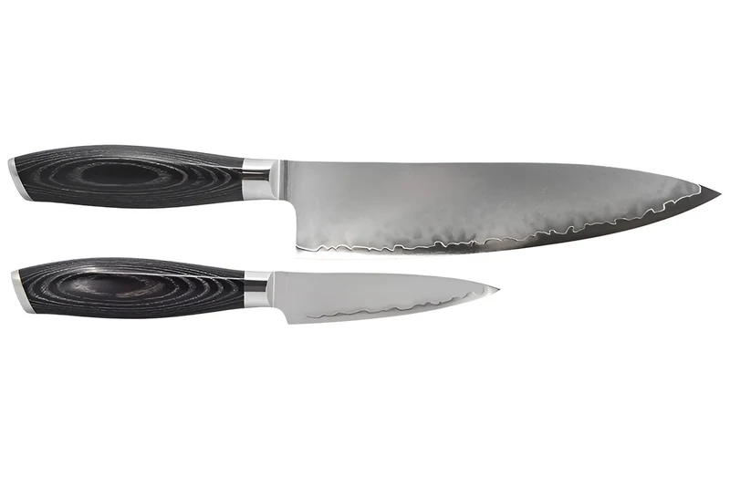 Coffret 2 couteaux Hakami Ajisai San Maï office + chef