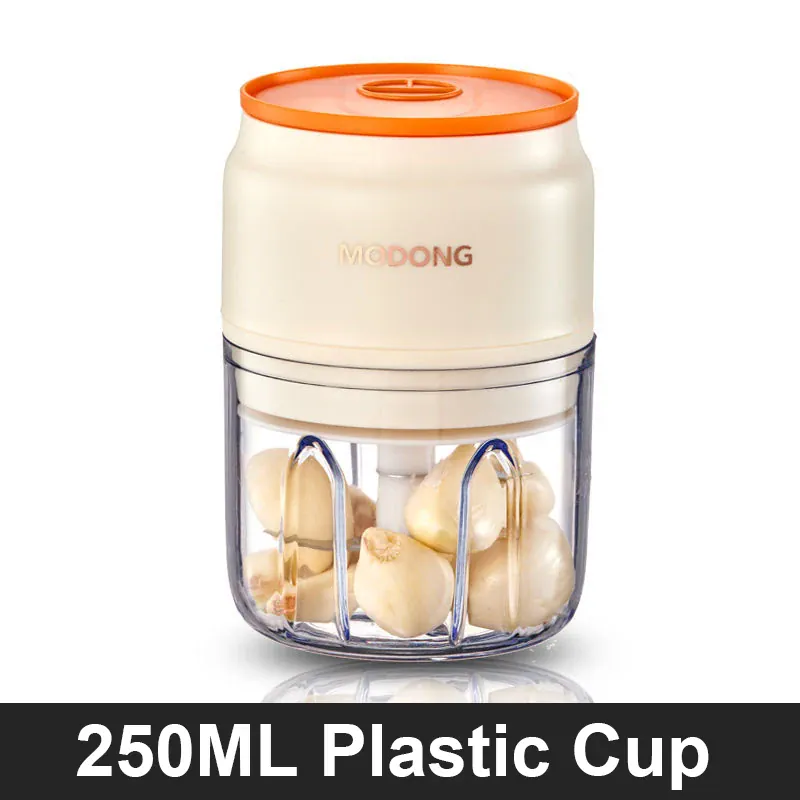 Hachoir Électrique Rechargeable 45W — Bol en Verre 150 / 250 / 300 ml