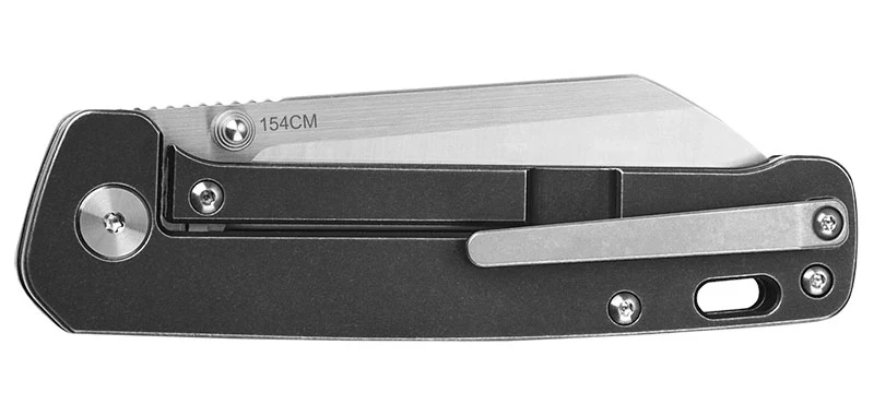 Couteau Penguin Titane Noir QSP