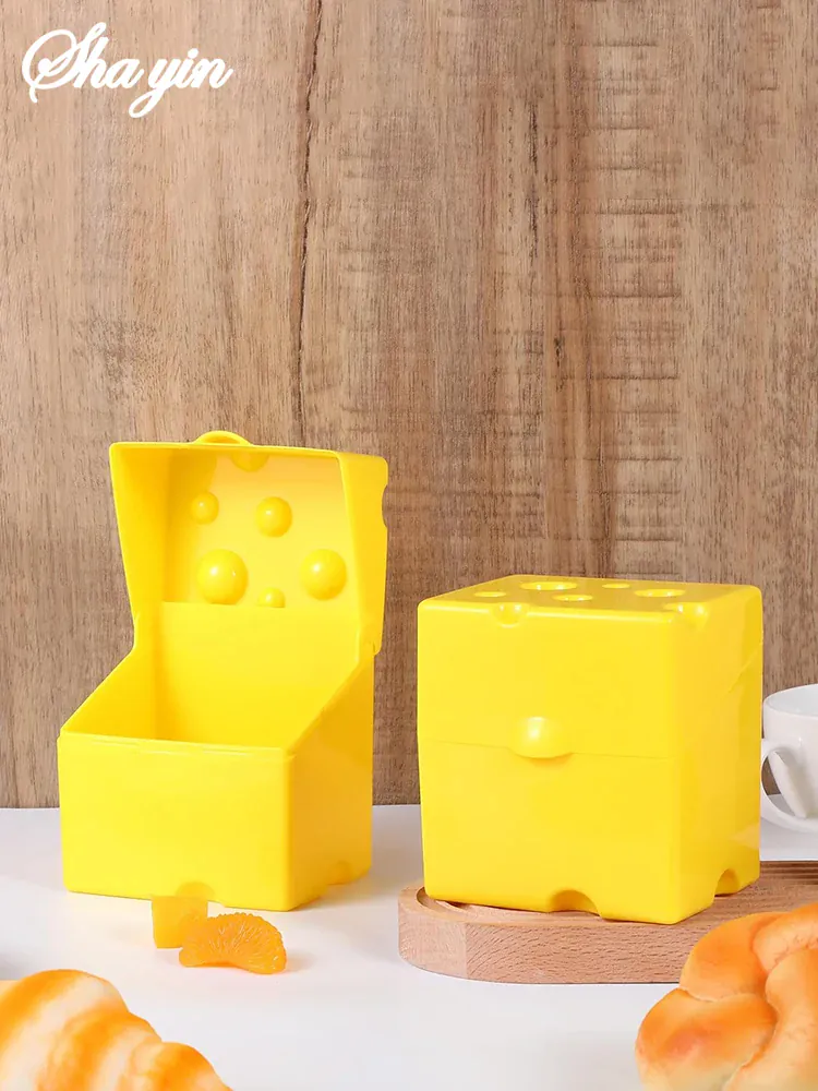 Boîte de Rangement pour Fromage - 500ml avec Couvercle Hermétique