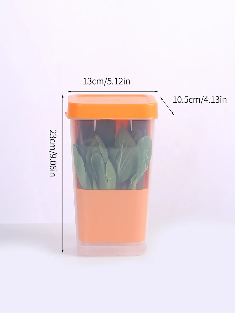 Bac de Rangement Frigo Hermétique pour Légumes Frais 2L