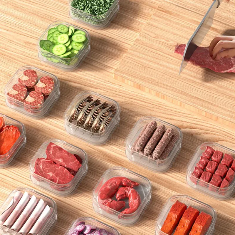 15 Boîtes de Conservation Rangement Frigo