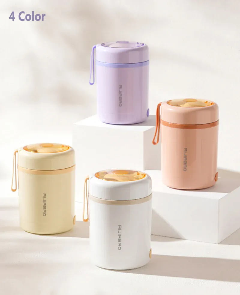 Lunchbox Chauffante USB 600 ml — Acier Inoxydable 304, 60 °C, Étanche