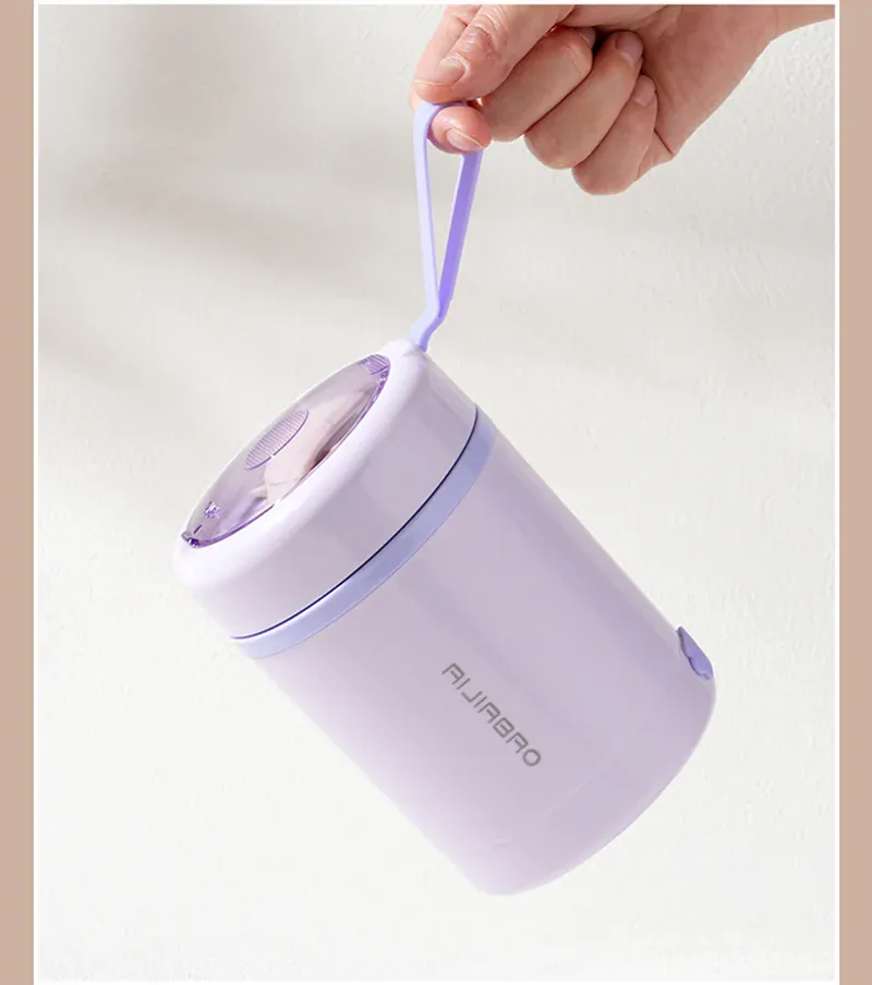 Lunchbox Chauffante USB 600 ml — Acier Inoxydable 304, 60 °C, Étanche