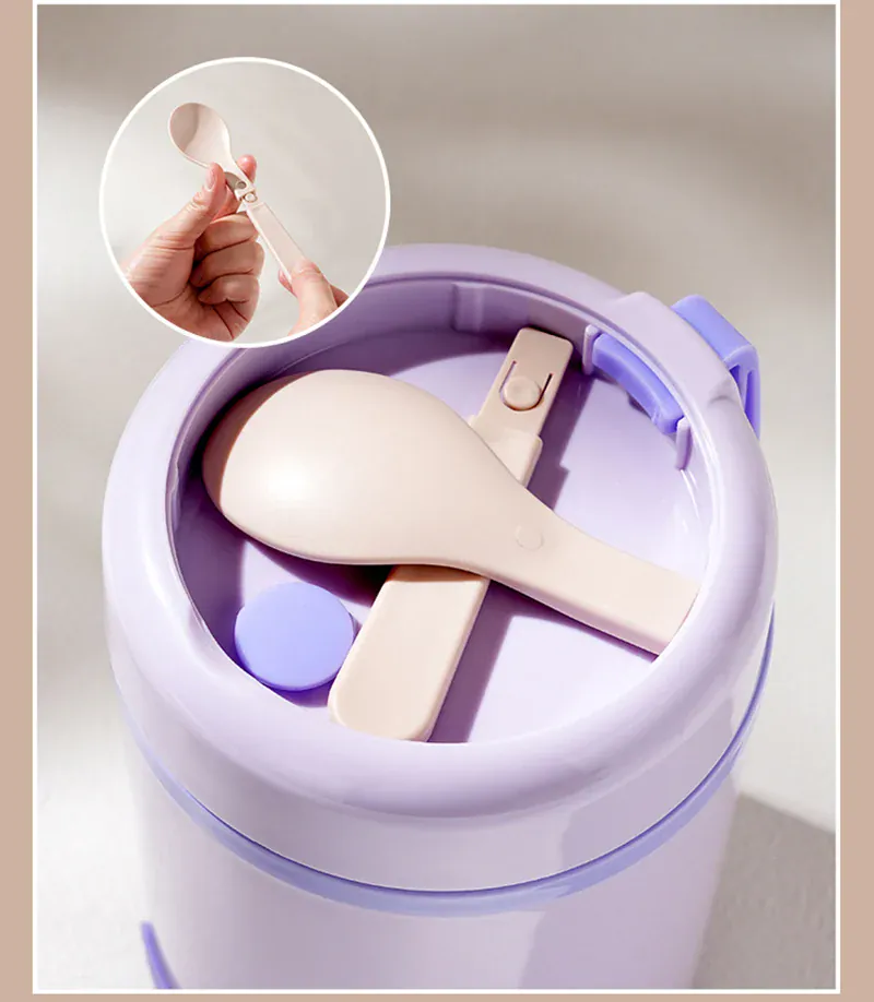 Lunchbox Chauffante USB 600 ml — Acier Inoxydable 304, 60 °C, Étanche