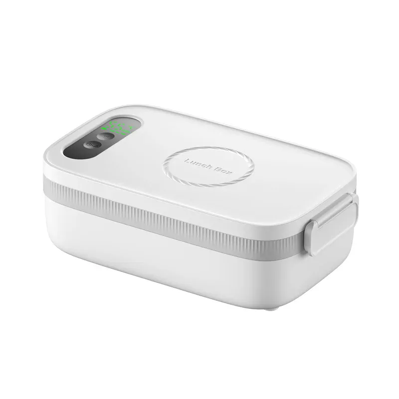Lunch Box Chauffante Sans Fil 14000mAh — Bac Inox 304 1L, 4 Températures, Minuterie