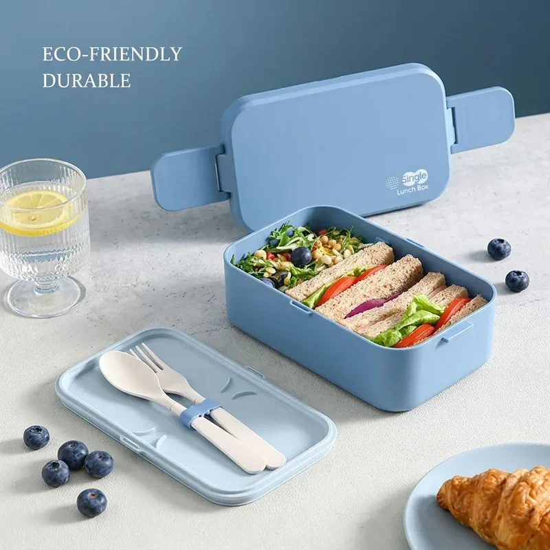 Bento 2 Étages Bambou 760ml + 1200ml | Micro-ondable et Compartimenté