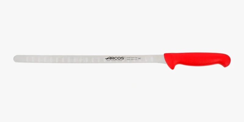 Cuchillo Salmón color rojo Serie 2900 300 mm