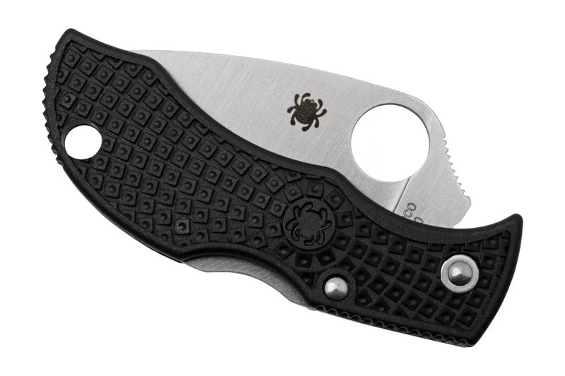 Couteau pliant Spyderco Manbug MBKLFP manche en nylon / fibres de verre noir 6,4cm