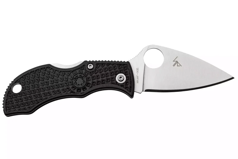 Couteau pliant Spyderco Manbug MBKLFP manche en nylon / fibres de verre noir 6,4cm