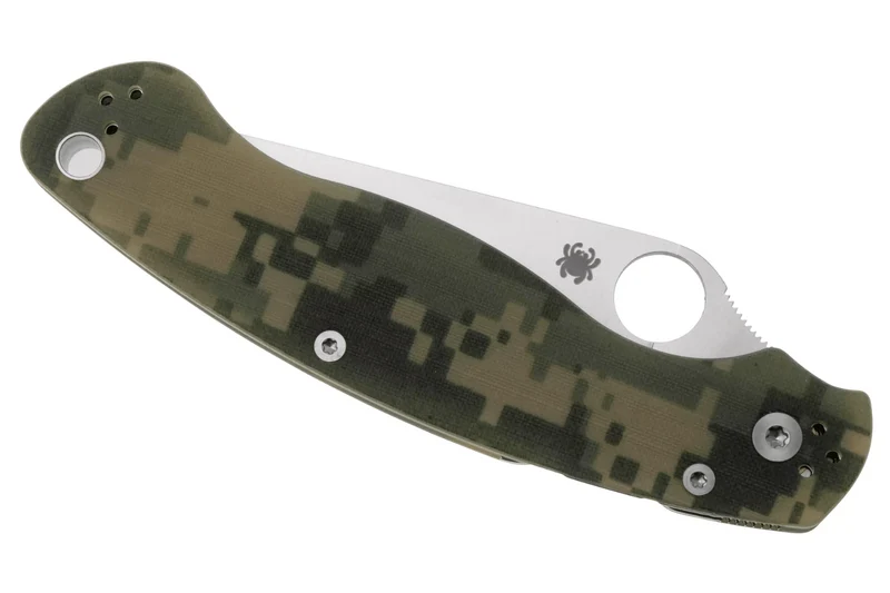 Couteau pliant Spyderco Military 2 C36GPCMO2 manche G10 camouflage 14cm