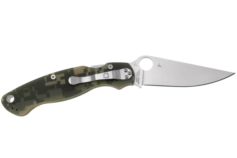 Couteau pliant Spyderco Military 2 C36GPCMO2 manche G10 camouflage 14cm