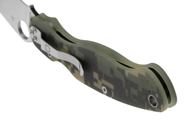 Couteau pliant Spyderco Military 2 C36GPCMO2 manche G10 camouflage 14cm
