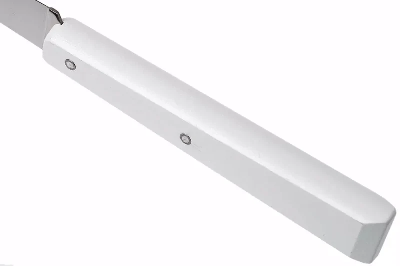Couteau de table Opinel Bon Appétit Bois n°125 lame 11cm en inox manche en charme blanc