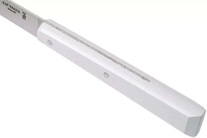 Couteau de table Opinel Bon Appétit Bois n°125 lame 11cm en inox manche en charme blanc