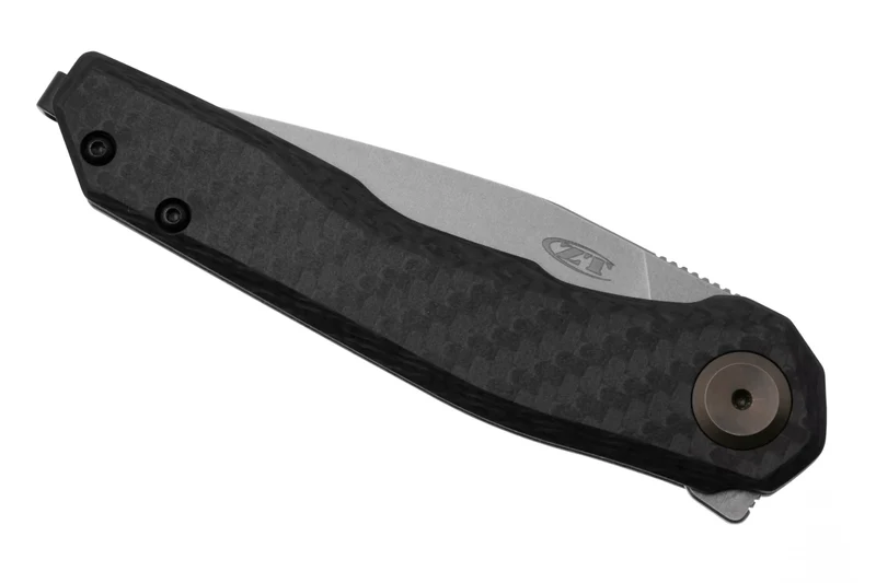 Couteau pliant Zero Tolerance 0545 manche fibre de carbone / titane noir 11cm