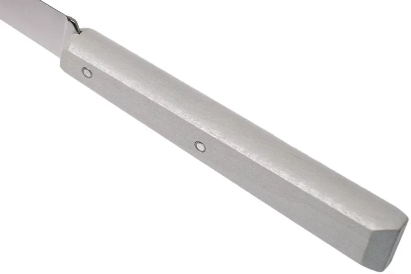 Couteau de table Opinel Bon Appétit Bois n°125 lame 11cm en inox manche en charme gris