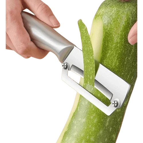 Éplucheur en Acier Inoxydable pour Courges et Fruits Épais