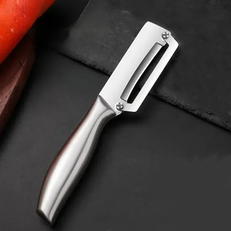 Éplucheur en Acier Inoxydable pour Courges et Fruits Épais