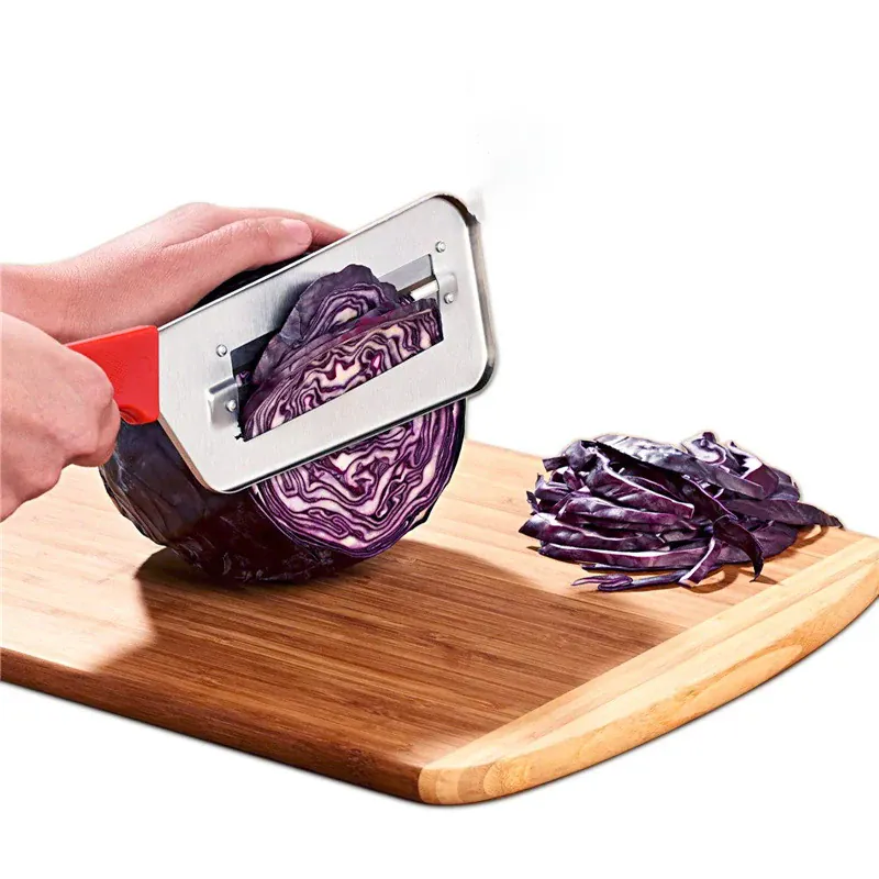 Coupe-légumes Inox Multifonction avec Poignée | Slicer de Chou