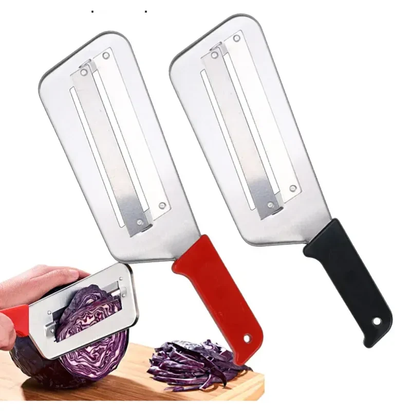 Coupe-légumes Inox Multifonction avec Poignée | Slicer de Chou