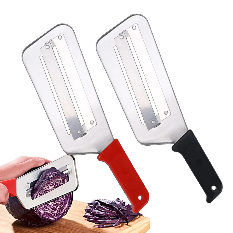 Coupe-légumes Inox Multifonction avec Poignée | Slicer de Chou