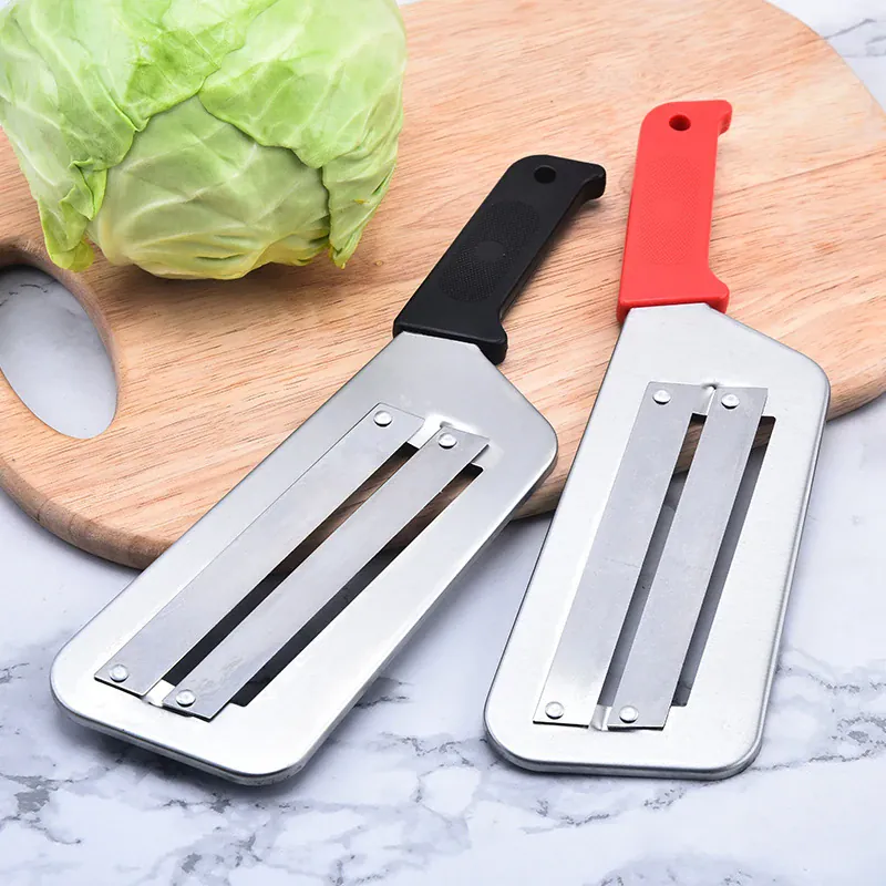 Coupe-légumes Inox Multifonction avec Poignée | Slicer de Chou