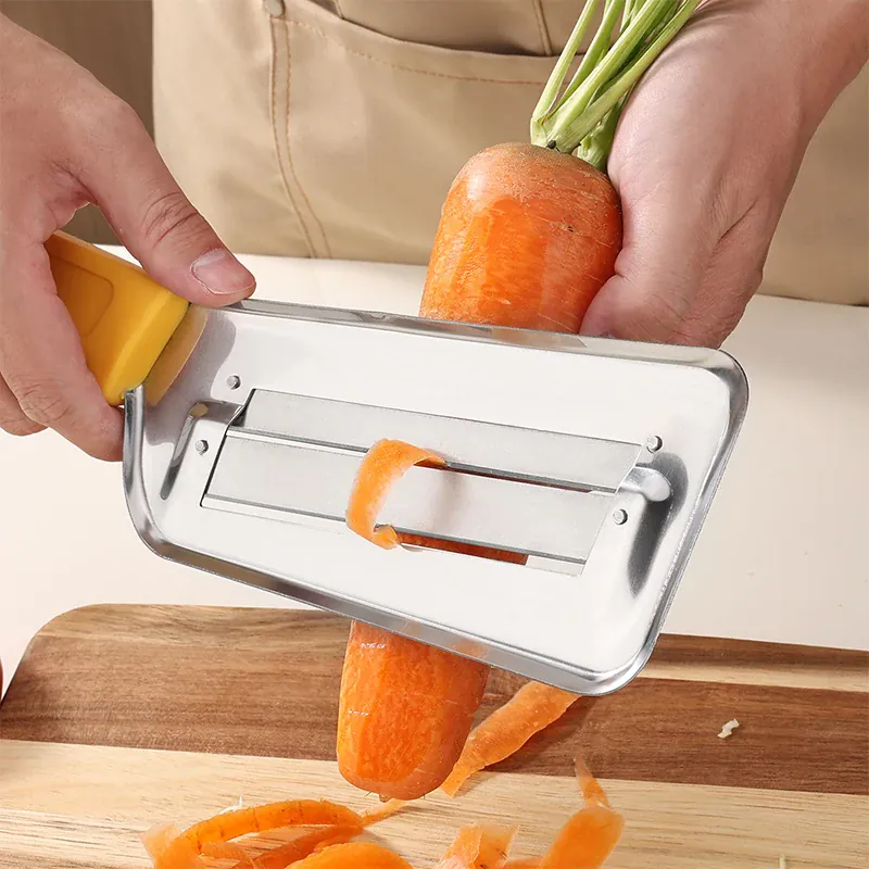 Coupe-légumes Inox Multifonction avec Poignée | Slicer de Chou