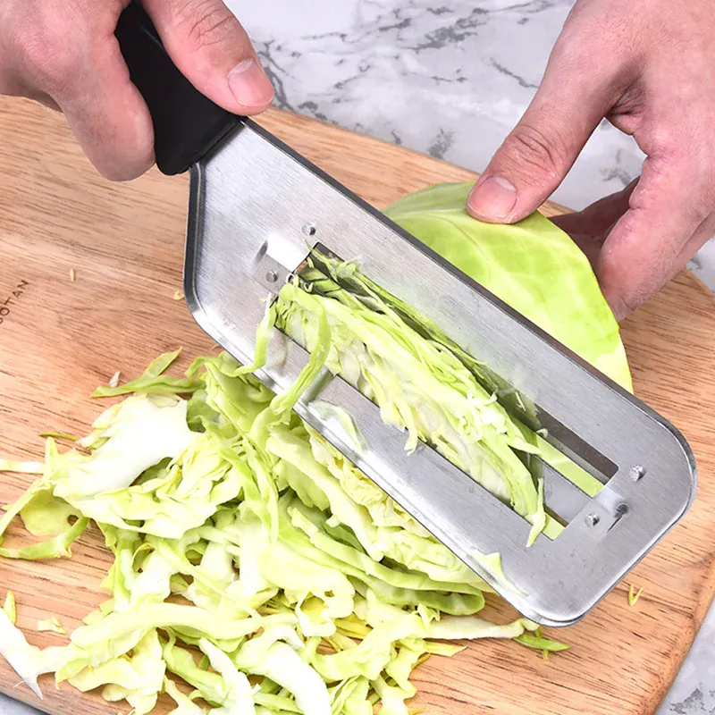 Coupe-légumes Inox Multifonction avec Poignée | Slicer de Chou