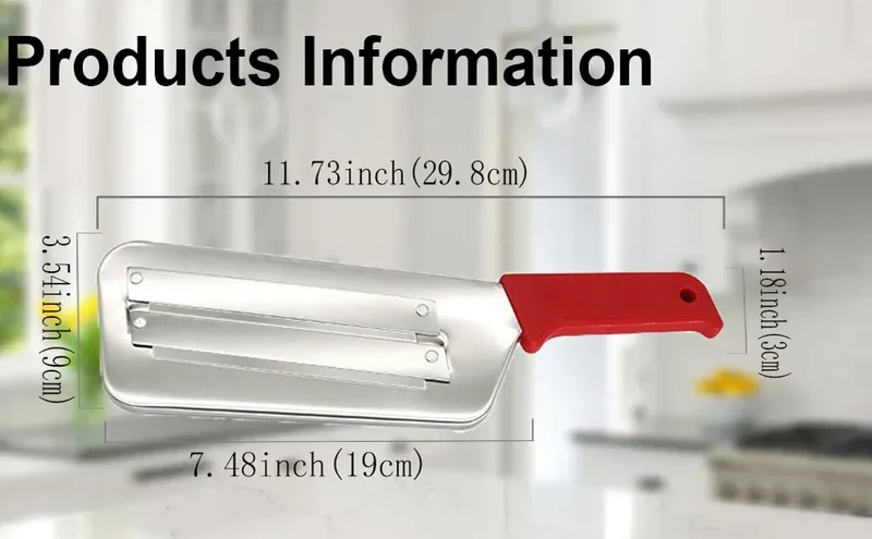 Coupe-légumes Multifonction Acier Inoxydable pour Chou et Légumes