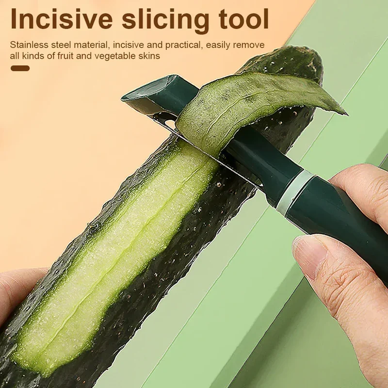 Éplucheur en Acier Inoxydable | Lot de 3 Outils Pratiques