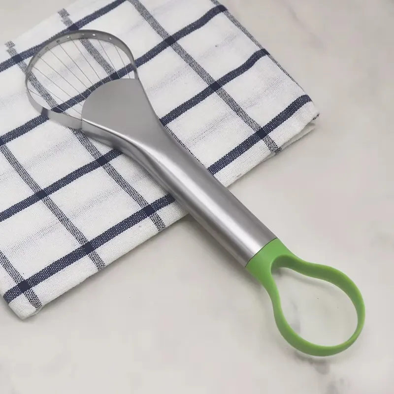 Éplucheur Inox 2 en 1 | Coupe et Dénoyauteur Avocat et Kiwi