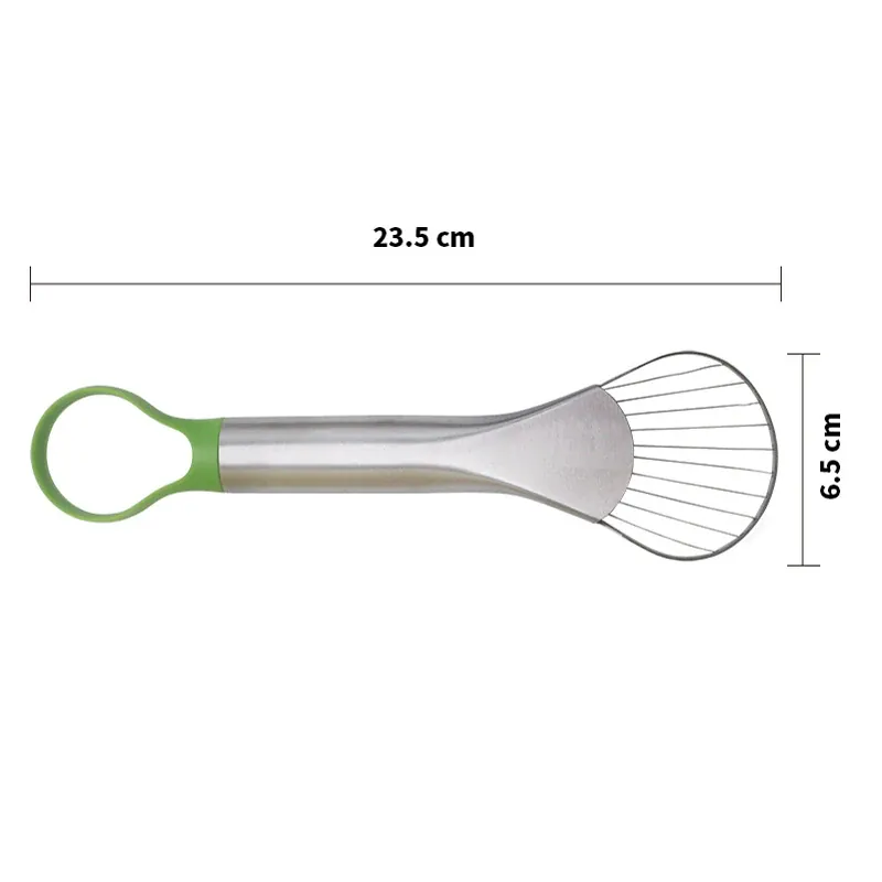 Éplucheur Inox 2 en 1 | Coupe et Dénoyauteur Avocat et Kiwi