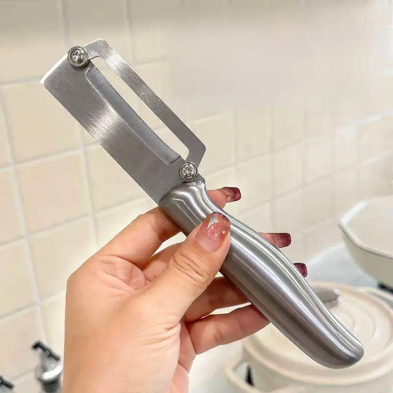 Éplucheur en Inox avec Lame Plate