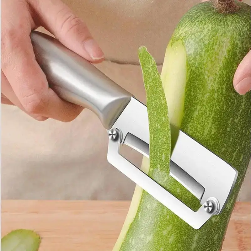 Éplucheur en Inox avec Lame Plate