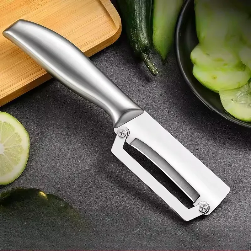 Éplucheur en Inox avec Lame Plate