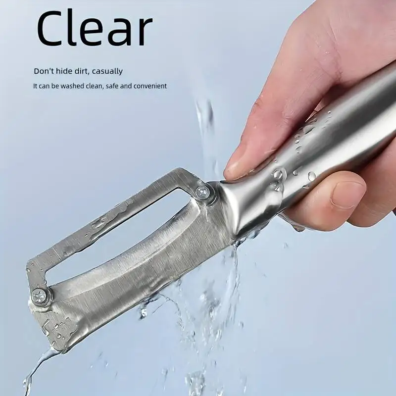 Éplucheur en Inox avec Lame Plate