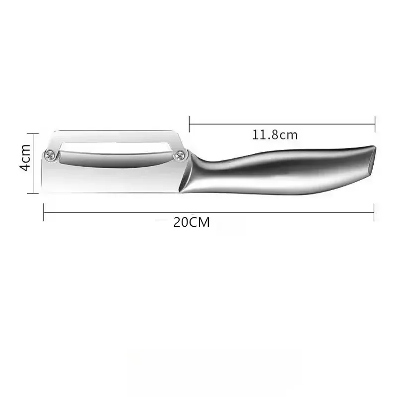 Éplucheur en Inox avec Lame Plate