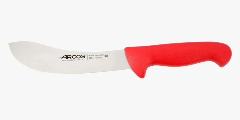 Cuchillo Despellejar color rojo Serie 2900 190 mm