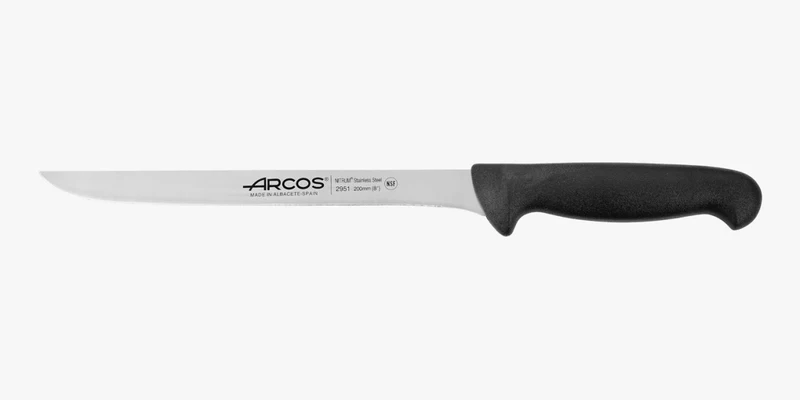 Cuchillo Fileteador Color Negro Serie 2900