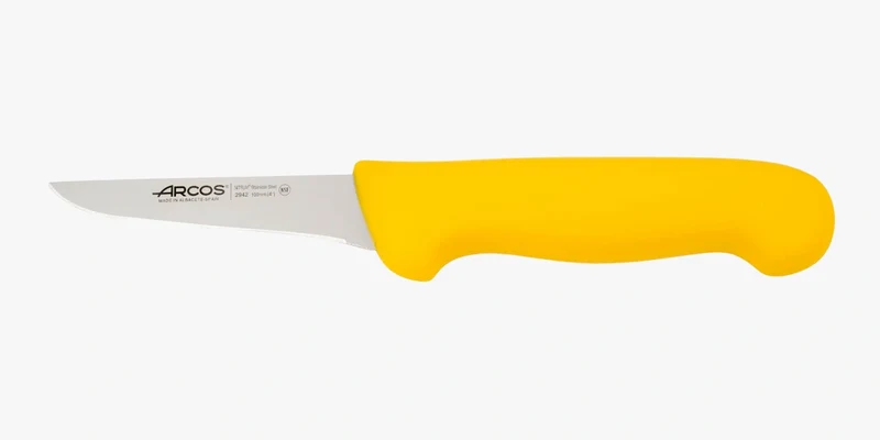 Cuchillo Deshuesador color amarillo Serie 2900 100 mm