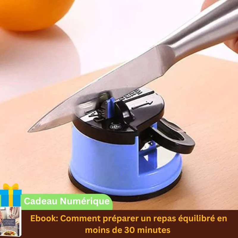 Aiguiseur de couteaux à ventouse｜Librecook™