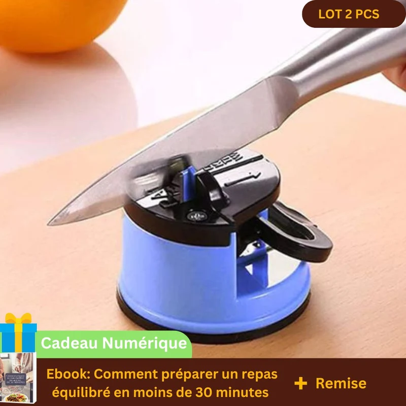 Aiguiseur de couteaux à ventouse｜Librecook™